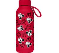 Quokka Bouteille isotherme en acier inoxydable solide avec crochet Cherry RED510 ML Mickey Pop