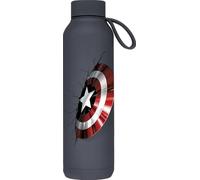 Quokka Bouteille isotherme en acier inoxydable solide avec crochet Slate 630 ml Captain America