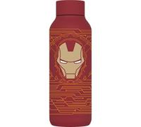 Quokka Bouteille isotherme en acier inoxydable solide FireBrick Red 510 ml Iron Man