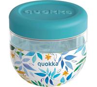 Quokka Bubble Food Jar - Récipient alimentaire en plastique / lunchbox 770 ml (Watercolor Leaves)