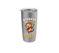 Quokka Dabbing | Animaux australiens, enfants, Quokkas Are Funny Gobelet isotherme en acier inoxydable double paroi
