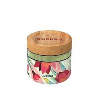 Quokka Contenant alimentaire en verre DELI SPRING avec couvercle en silicone 820 ml