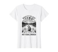 Quokka Et si Je n'étais Pas Assez Sauvage T-Shirt Graphique avec Valeur