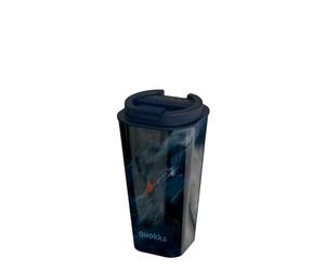 Quokka FLUX DARK STONE | TASSE À CAFÉ À DOUBLE PAROI EN PP 450 ML