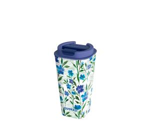 Quokka FLUX DITSY BLOOM | TASSE À CAFÉ À DOUBLE PAROI EN PP 450 ML