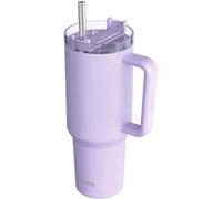 Quokka Gobelet Isotherme 950 ml inox avec paille et poignée Violet Violet