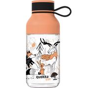Quokka Ice Kids avec sangle - Bouteille d'eau en tritan de 430 ml avec sangle (In The Woods)