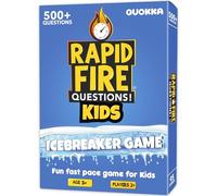 Quokka Jeu de cartes de conversation pour enfants - Break The Ice Game for Kids and Familles - Cartes Icebreaker avec plus de 500 questions - Jeu familial pour enfants de 8 à 12 ans - Parfait pour la