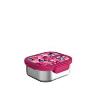 Quokka Boîte à déjeuner KAI PINK BLOOM acier inoxydable 400 ml étanche ultra solide Rose