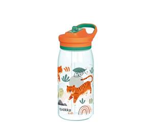 QUOKKA KIDS | GLOW | BOTELLA ECOZEN CON SIPPER TIGERS 580 ML