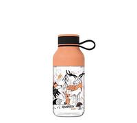 Quokka KIDS ICE IN THE WOODS | BOUTEILLE FABRIQUÉE EN ECOZEN AVEC CROCHET EN ACIER INOXYDABLE 430 ML
