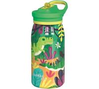 Quokka Kids | POP | Bouteille isotherme en acier inoxydable avec verre Safari 445 ml