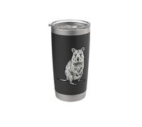 Quokka Marsupial Heureux Gobelet isotherme en acier inoxydable double paroi