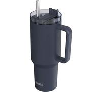 Quokka, mug isotherme 950ml avec paille et poignée ergonomique, graphite