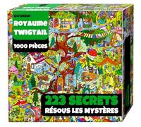 QUOKKA Puzzle De 1000 Pièces pour Adultes - 223 Secrets Cachés - des Pièces Épaisses Qui S'Emboîtent Parfaitement - Collectionnez Les Quatre Puzzles - Forêt