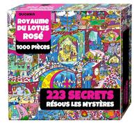 QUOKKA Puzzle De 1000 Pièces pour Adultes - 223 Secrets Cachés - des Pièces Épaisses Qui S'Emboîtent Parfaitement - Collectionnez Les Quatre Puzzles - Cascade