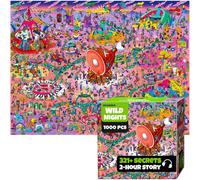 QUOKKA Puzzles pour Enfants de 4 à 6 Ans - Cadre Puzzle 4x60 Pièces Créatures Marines pour Garçons et Filles - Recherche et Trouver Jeux Puzzles pour Enfants de 5 à 8 Ans