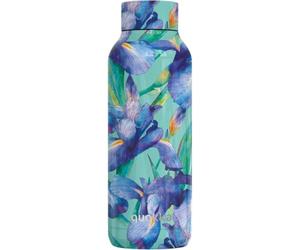 Quokka SOLID BLUE IRISES | BOUTEILLE THERMOS EN ACIER INOXYDABLE 630 ML