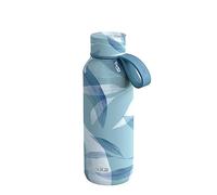 Quokka SOLID CON SUPPORTO BLUE WIND | TERMO BOUTEILLE EN ACIER INOXYDABLE AVEC POIGNÉE 510 ML