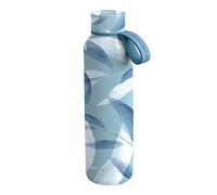 Quokka SOLID CON SUPPORTO BLUE WIND | TERMO BOUTEILLE EN ACIER INOXYDABLE AVEC SUPPORT 630 ML