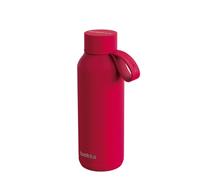Quokka SOLID CON SUPPORTO CHERRY RED | TERMO BOUTEILLE EN ACIER INOXYDABLE AVEC POIGNÉE 510 ML