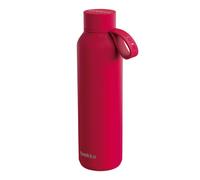 Quokka SOLID CON SUPPORTO CHERRY RED | TERMO BOUTEILLE EN ACIER INOXYDABLE AVEC SUPPORT 630 ML