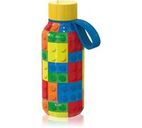 Quokka Solid Kids bouteille isotherme avec attache Color Bricks 330 ml