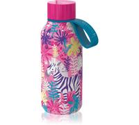 Quokka Solid Kids bouteille isotherme avec attache Zebras 1 pcs