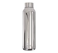 Quokka Solid Sleek Silver 630 ML | Bouteilles d'eau en Acier Inoxydable sans BPA | Bouteille Thermique à Double paroi - Garde Le Froid et la Chaleur pour Enfants et Adultes