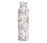 Quokka Solid - Vintage Floral 630 ML |Bouteille d'eau en Acier Inoxydable avec Isolation par Double Paroi |Gourde Reutilisable sans BPA - maintient Le Liquide Froid jusqu'à 24h, Chaud jusqu'à 12h