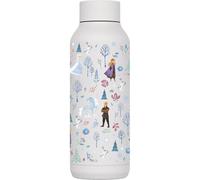 Quokka SOLID X DISNEY Bouteille isotherme en acier inoxydable double paroi Frozen Forest