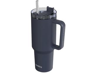 Quokka STREAM | Mug isotherme en acier inoxydable noir XL 1200 ml
