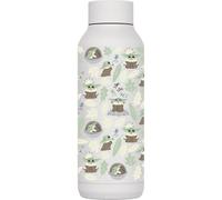 Quokka The Mandalorian GROGU Leaves Bouteille isotherme en acier inoxydable Blanc 510 ml