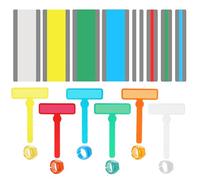 Quorumsg 20 Pièces Regle de Lecture, Coloré Bandes de Lecture Guidée par Les Doigts, Regle de Lectures avec Doigt Bague, Bandes de Surbrillance Guidé pour L'enseignement et L'aide à la Lectures