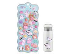 Quorvex Autocollants En Relief 3D,Décalcomanies Adhésives Mignonnes D'Animaux | Mignons Mini Autocollants en Relief - pour Carnet Ordinateur Portable Coque de Téléphone Bouteille d'Eau Étui à