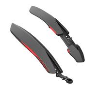 Quorvex -Boue pour Vélo | Protection Anti-Éclaboussures à Démontage Rapide,-Boue Arrière pour Vélos Route 60/66/70 cm Protection Contre Les Gravillons l'eau la Saleté