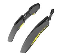 Quorvex -Boue pour Vélo, Protection Anti-Éclaboussures à Démontage Rapide, Boue Arrière pour Vélos Route 60/66/70 cm Protégeant de la et de l'eau par Temps Pluvieux