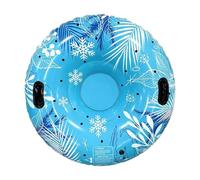 Quorvex Bouée De Neige pour - 100 centimètres avec Deux poignées - Bouée de Neige Gonflable pour destinée à la Luge - pour Garçons Filles Adolescents Famille Jardin Parc Arrière-Cour Patinage Ski