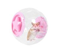 Quorvex Boule d'exercice pour Hamster - Roue de Course Silencieuse pour Hamster | Accessoire Cage Silencieux Compagnon Fitness Hérisson Lapin