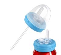Quorvex Couvercle De Canette De Soda Avec Paille,Couvercles Réutilisables pour Boîtes de Boisson - Bouchon en Silicone Anti-Fuites avec Paille pour Canettes - Pour Sodas Bières Boissons Énergisantes