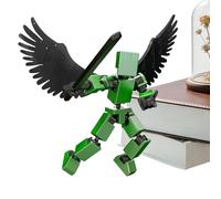 Quorvex Figurines Articulées - Articulations Mobiles Amusantes et ludiques | Figurines d'action imprimées en 3D, Jouets,pour Maison, Voyage, Anniversaire, Pique-Nique, Camping, Scolaire, Vacances