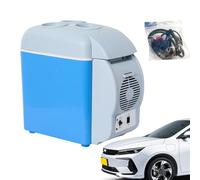 Quorvex Frigo De Voiture Électrique À Double Mode - 7,5 L Portable Réfrigérateur Voiture | Boîte À Déjeuner Électrique | Sac Isotherme Pour Déjeuner Pour Voyage, Camping, Barbecue