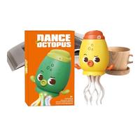 Quorvex Jouet Électrique Dansant Musical - Jouet Dansant Octopus Électrique | Figurine Animale Lumineuse Interactif Évite Obstacles pour Jeu au Sol Garderie Crèche Garçon Préscolaire Garçons
