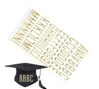 Quorvex Lettres adhésives imperméables | Autocollants lettres de l'alphabet pour scrapbooking, pour conteneurs, portes, voitures, armoires, salles de classe, murs, tissus, tableaux noirs en verre