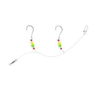 Quorvex Montages de Pêche Surf - Équipement Surfcasting,Hameçons pour Bars, Carangues, Silures et Carrelets en Mer, Rivière, Étang