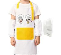 Quorvex Pour Pour La Cuisine,Bavette Ajustable | Tablier d'Art pour | Pour Garçons Et Filles De 2 À 12 Ans Pour La Pâtisserie La Cuisine La Salle De Classe La Maison Le