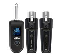 Quorvex Récepteur de Microphone sans Fil | Répartiteur De Haut-Parleur,Kit d'Adaptateur Audio sans Fil Portée 15 m,pour Télévision, Maison, Streaming Musical, Radio, Enceinte, Lecteur, Mixeur Audio