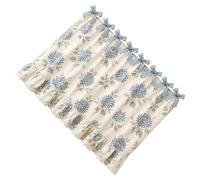 Quorvex Rideaux Cache-four | Élégante Housse Rustique et Décorative Faite à la Main | Jupe Tablier pour le Four - Pour Décoration Cuisine Intérieure, Maison De Campagne, Chalet, Maison, Foyer,