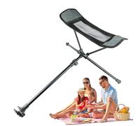Quorvex Tabouret Pliant Portable | Léger Repose-Jambes,Tabouret Léger Escamotable pour Pique-Nique, Voyage, Camping, Jardin, Chasse, Piscine