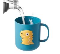 Quorvex Tasse Pour Brosse À Dents | 400ml Dinosaure Gobelet Réutilisable - Gobelet Portable À Boire | Pour Bébés Apprentissage Lait Jus Maison Cuisine Salle De Bain